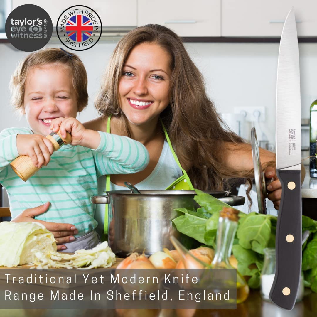 Taylors Eye Witness Forte Range 12.5cm High Carbon Stainless Steel Utility Knife - Made in England