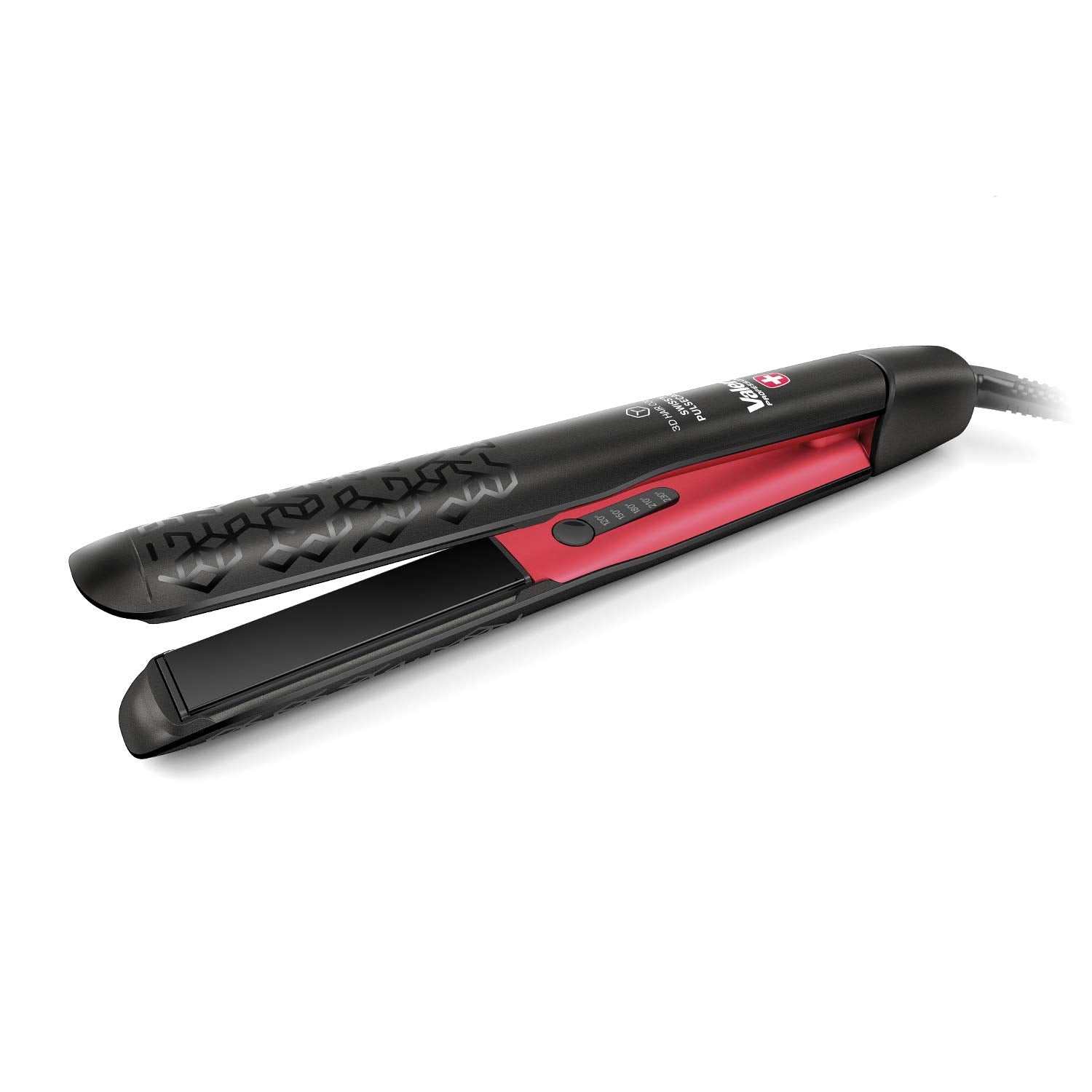 Valera Swiss'X Pulsecare Haarglätter – Digital, Mit Ionen-Generator, 5 Temperaturstufen 120–230°C, Made In Switzerland