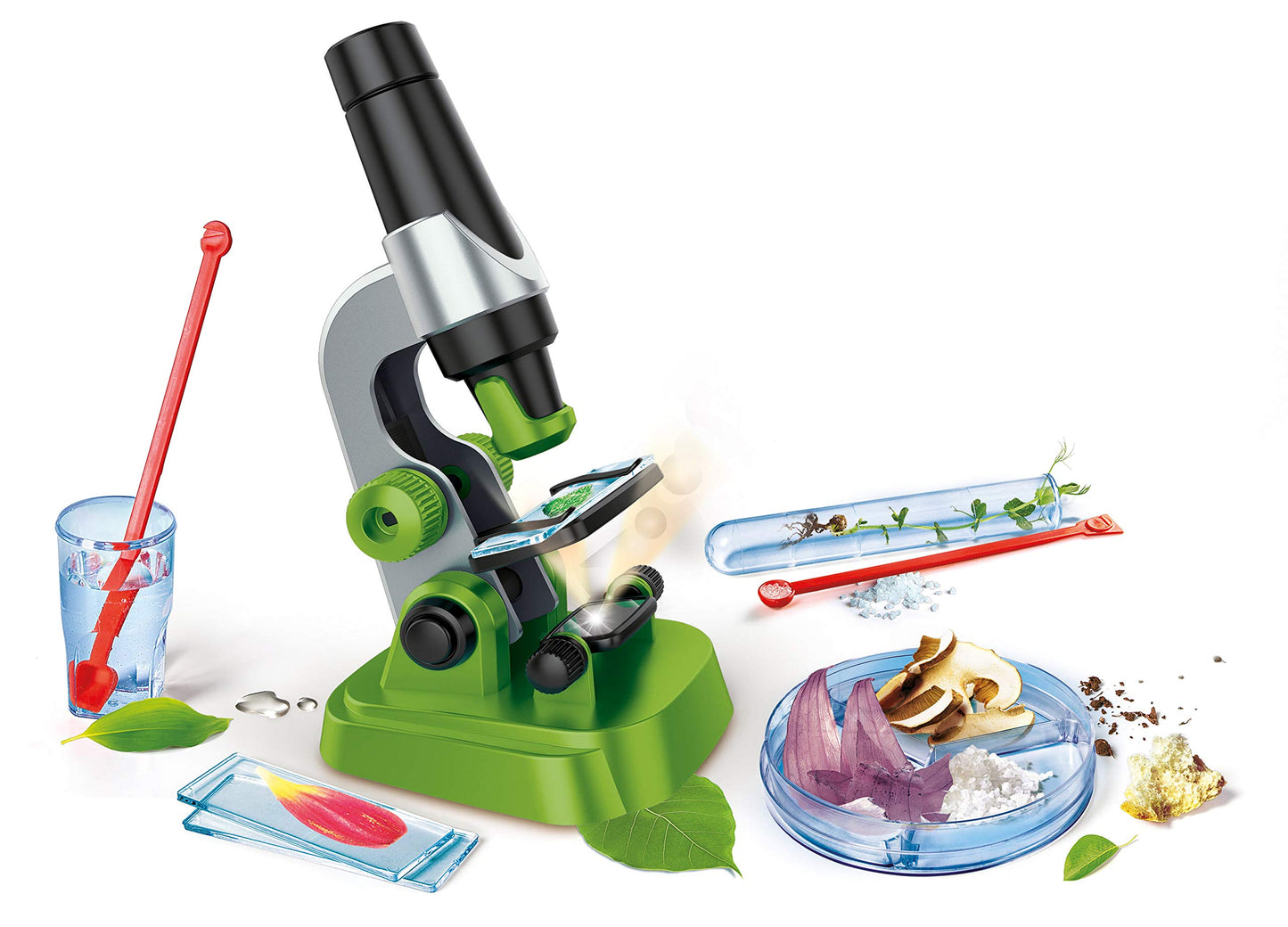 Clementoni Science and Play Microscope 8+ Years - Made in Italy