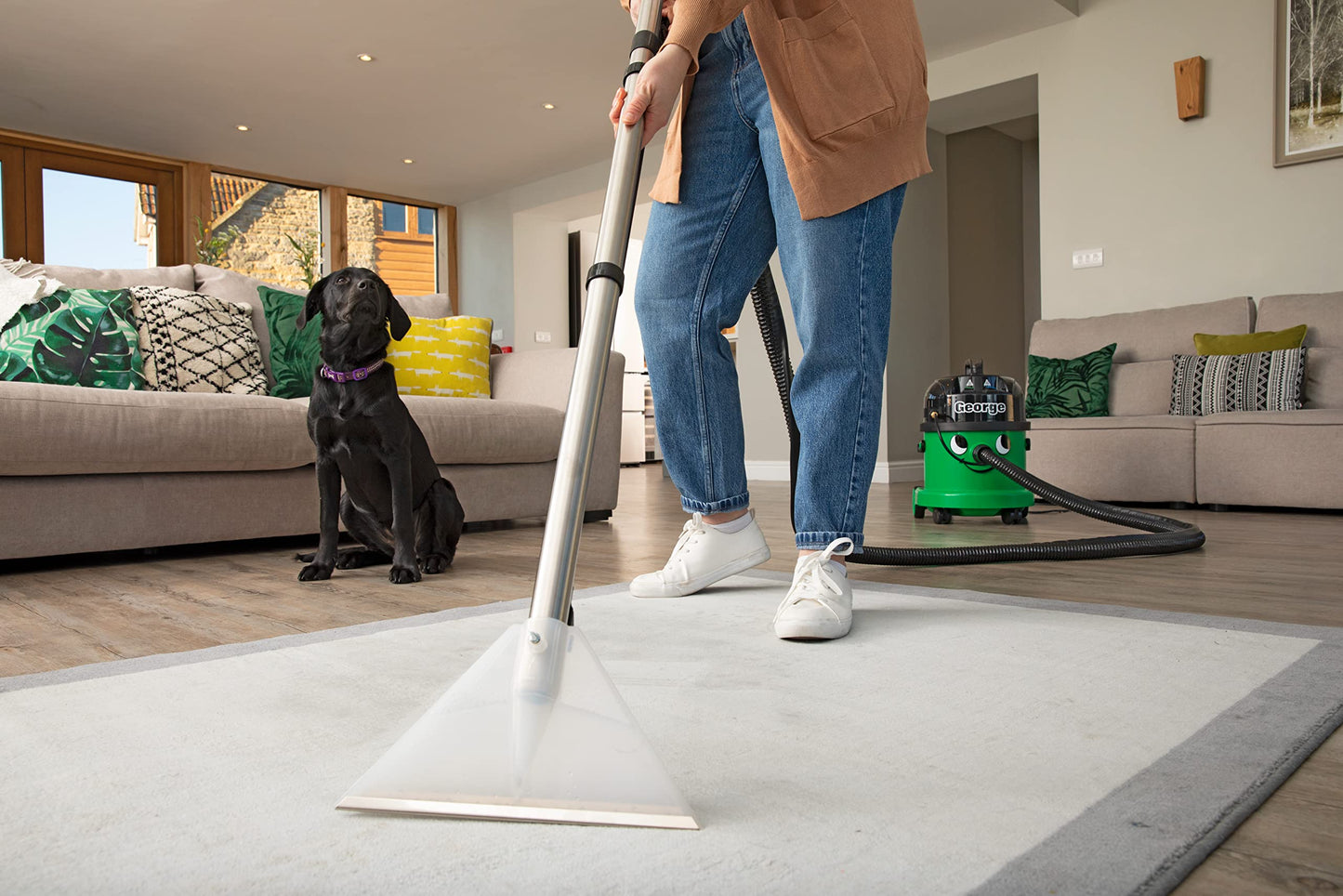 Henry W3791 George Wet and Dry Vacuum, 15 Litre, 1060 Watt - Made in UK