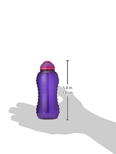 Sistema 330 ml Twist 'n' Sip Squeeze Kids Water Bottle - Made in New Zealand