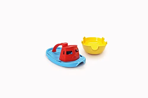 Green Toys My First Tug Boat (Red) - Made in U.S.A.