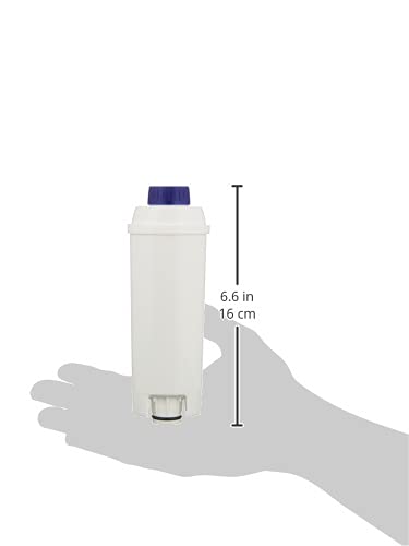 De'Longhi Water Filter DLSC002 (Pack of 1), White - Made in Italy