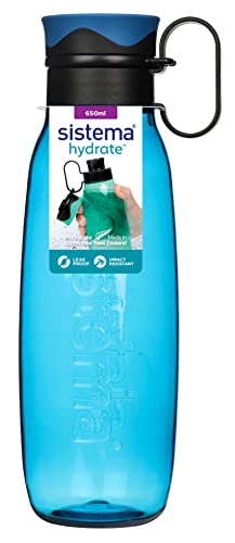 Sistema 650 ml Traverse Sports Water Bottle | Impact-Resistant Plastic - Made in New Zealand