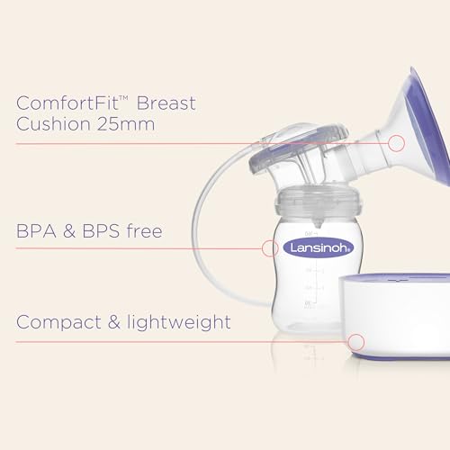 Lansinoh Compact Single Electric Breast Pump - Assembled in Turkey