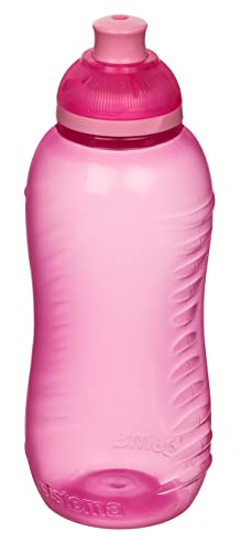 Sistema 330 ml Twist 'n' Sip Squeeze Kids Water Bottle - Made in New Zealand