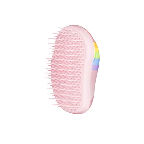 Tangle Teezer The Original Mini Detangling Hairbrush (Rainbow The Unicorn) - Made in UK