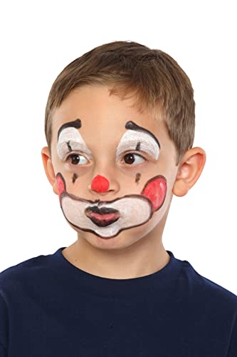 Dress Up America Face Paint Crayons with Artbook & Easy To Follow Facepainting Designs - Made in Taiwan