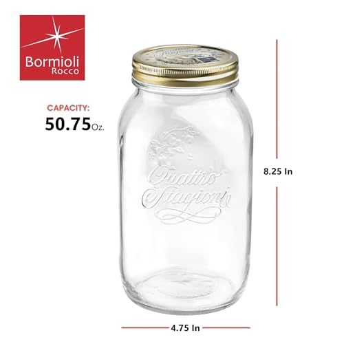 Bormioli 1.5L Preserving Jar - Made in Italy