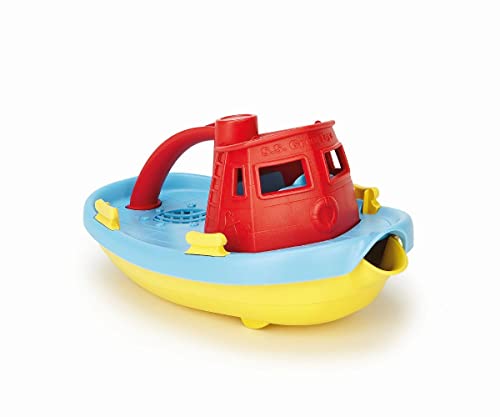 Green Toys My First Tug Boat (Red) - Made in U.S.A.