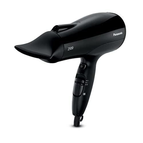 Panasonic EH-NE83 Ionic Hairdryer with Fast Drying Technology for Smooth, Sleek Hair 2500W, Black - Made in Thailand