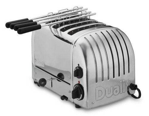 Dualit Combi 2+2 Toaster Stainless Steel 42174 - Made in UK