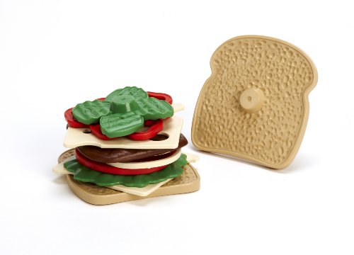 Green Toys Sandwich Shop - Pretend Play Food - Made in U.S.A.