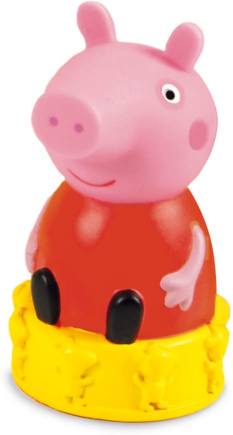 Clementoni Peppa Pig Soft Building Blocks Bucket House (10+ Months) - Made in Italy