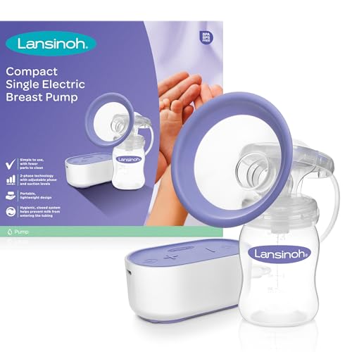 Lansinoh Compact Single Electric Breast Pump - Assembled in Turkey