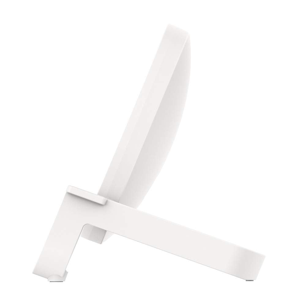 Belkin BoostCharge Wireless Charging Stand 10W for iPhone, Samsung, Google & more (White) - Made in Vietnam