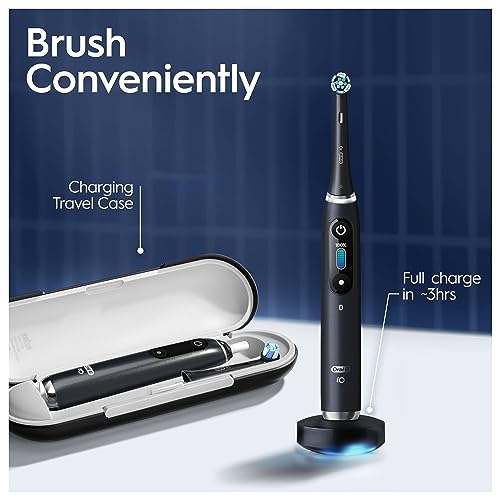 Oral-B iO9 Electric Toothbrushes For Adults 7 Modes, 2 Pin Plug, Special Edition - Made in UK