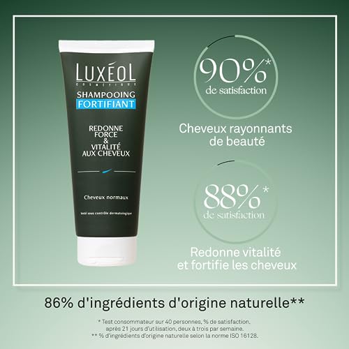 LUXÉOL - Strengthening Hair Shampoo 200 ml - Made in France