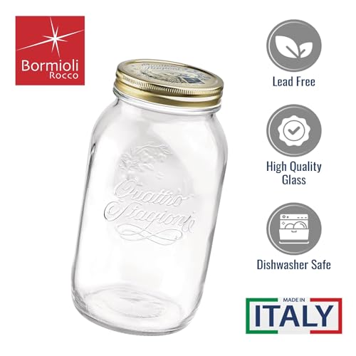 Bormioli 1.5L Preserving Jar - Made in Italy