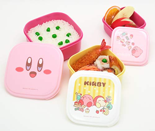 OSK Kirby's Dream Land Bento Lunch Box 3 Case Set 220ml, 360 ml & 550 ml - Made in Japan