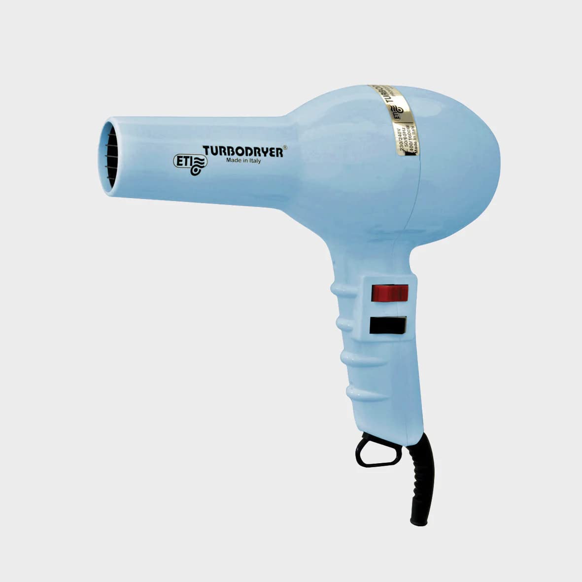 ETI Turbodryer 2000 Salon Professional Hair Dryer Sky Blue - Made in Italy