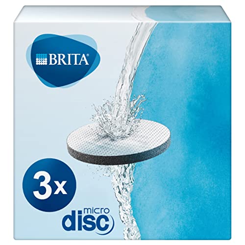 BRITA MicroDisc replacement filter discs for Fill&Go and Filter Bottles (3 pack) - Made in Germany