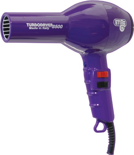 ETI Turbodryer 3500 Hair Dryer Purple - Made in Italy