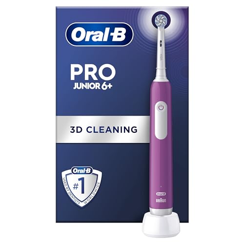 Oral-B Pro Junior Kids Electric Toothbrush for Ages 6+ - Made in UK