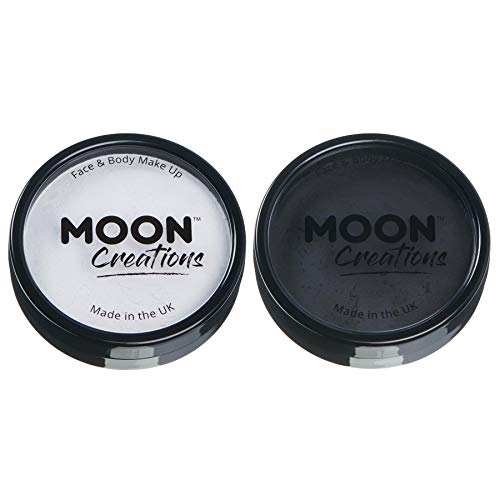 Moon Creations Pro Face & Body Makeup | Monochrome Set | 36g - Made in UK