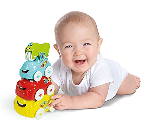 Baby Clementoni Stacking Fun Vehicles - Made in Italy