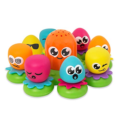 TOMY Toomies Octopals Number Sorting Baby Bath Toy Suitable For 1+ Year Old - Made in Indonesia