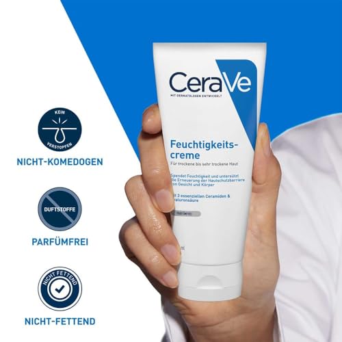 CeraVe Moisturising Cream for Dry to Very Dry Skin 177 ml - Made in France