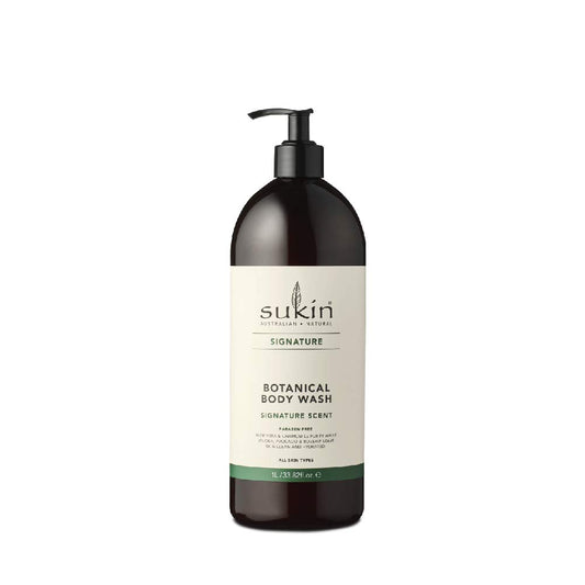 Sukin Botanical Body Wash 1 litre - Made in Australia