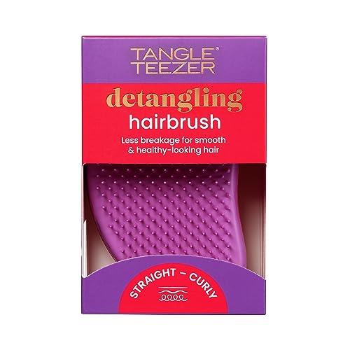 Tangle Teezer The Original Detangling Hairbrush (Morello Cherry & Violet) - Made in UK