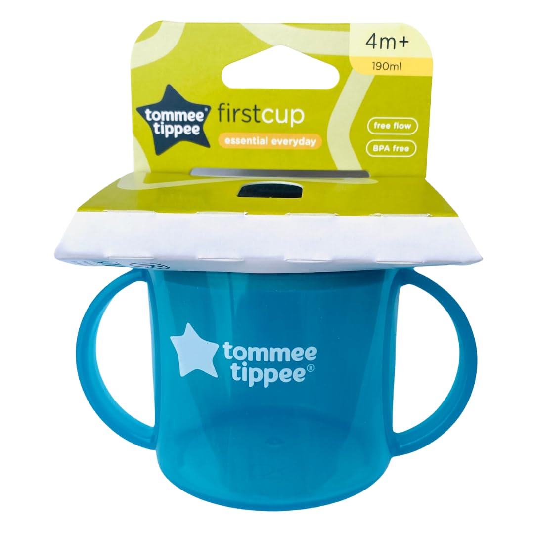 Tommee Tippee First Cup 4m+ (2 Pack) - Made in the UK