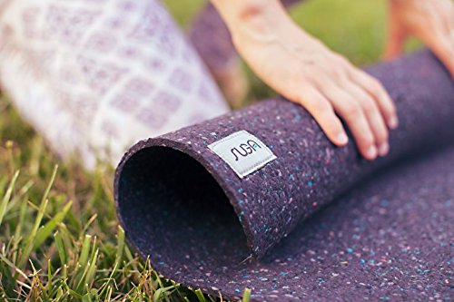 SUGA Premium 100% Recycled Yoga Mat (EXTRA LARGE) 5mm Thick, 75” x 26” - Made in USA