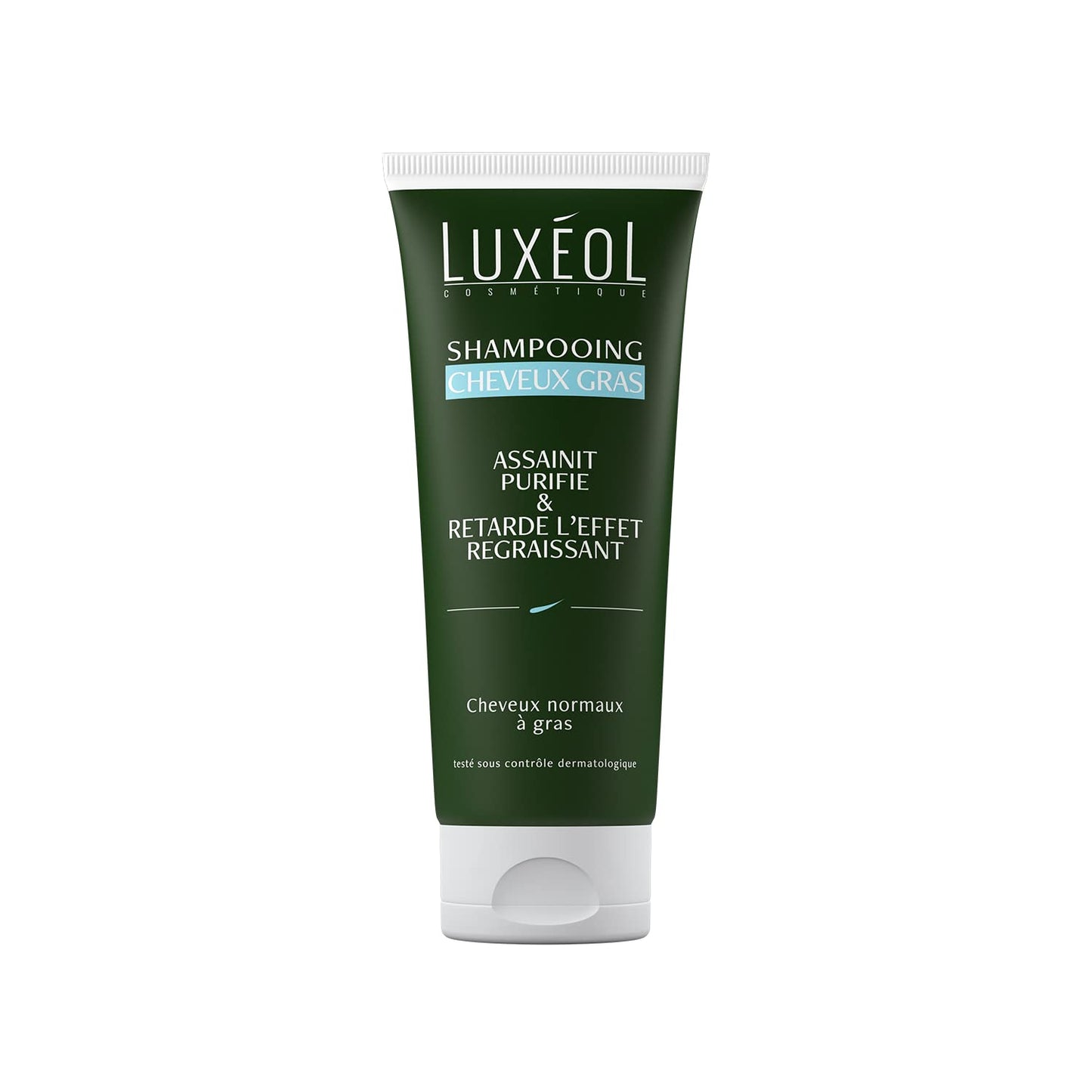 LUXÉOL Sanitizes & Purifies Hair Shampoo for Normal to Oily Hair 200 ml - Made in France