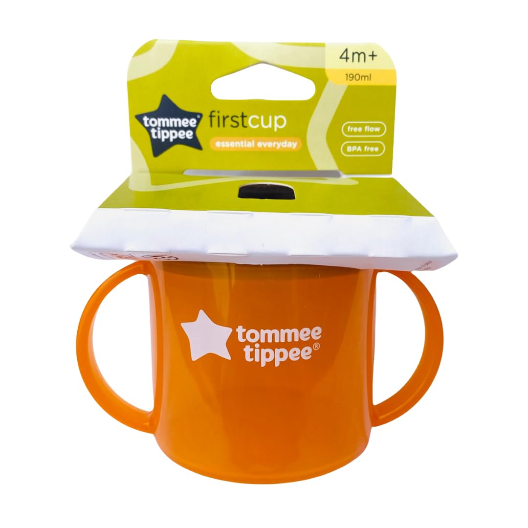 Tommee Tippee First Cup 4m+ (2 Pack) - Made in the UK