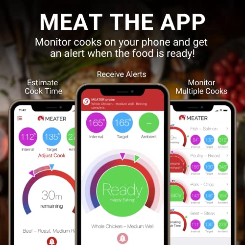 MEATER Block: 4-Probe Premium WiFi Smart Meat Thermometer - Made in Taiwan