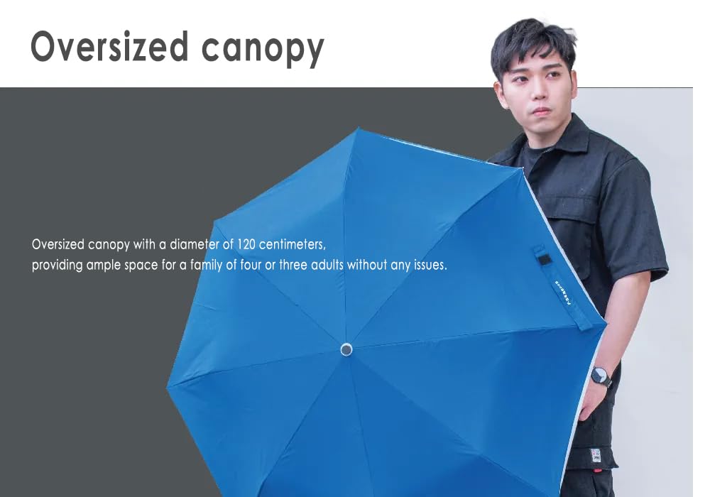 F Seasons Extra Large Windproof Automatic Open and Folding Umbrella - Made in Taiwan