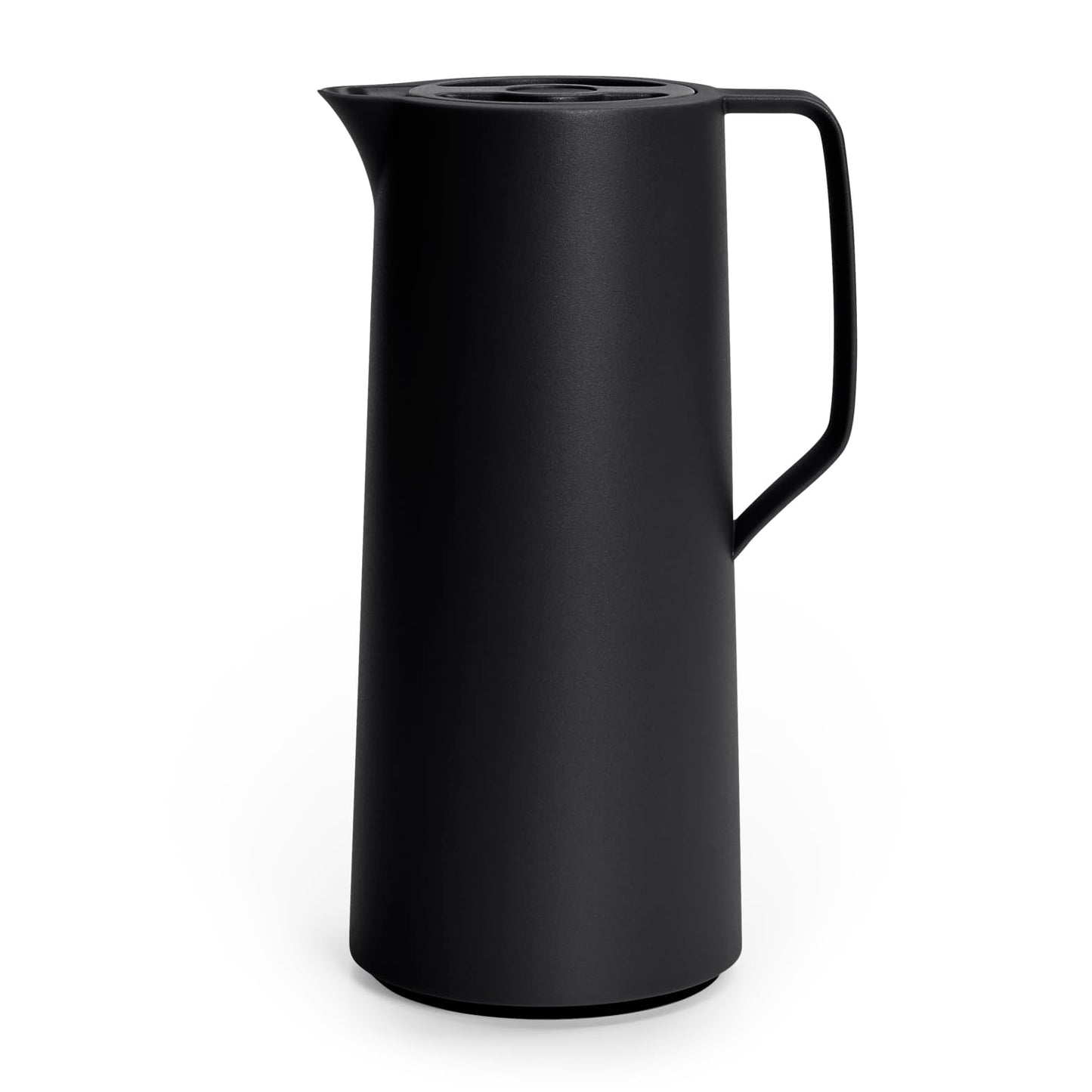 Emsa N41707 Motiva Vacuum Jug 1 Litre (Nordic Design Black) - Made in Germany