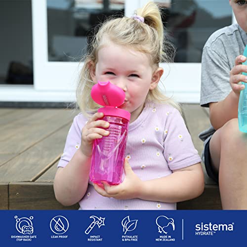 Sistema 520ml Hydrate Quick Flip Water Bottle | Recyclable with TerraCycle® - Made in New Zealand