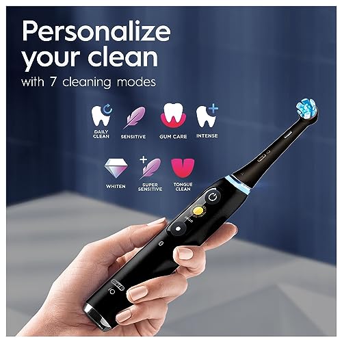 Oral-B iO9 Electric Toothbrushes For Adults 7 Modes, 2 Pin Plug, Special Edition - Made in UK