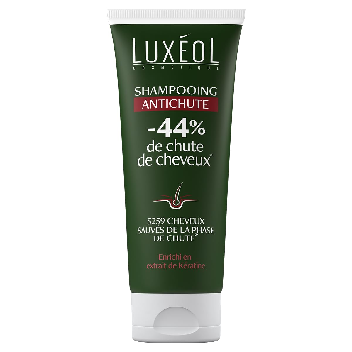 Luxéol Anti-Hair Loss Shampoo 200ml - Made in France