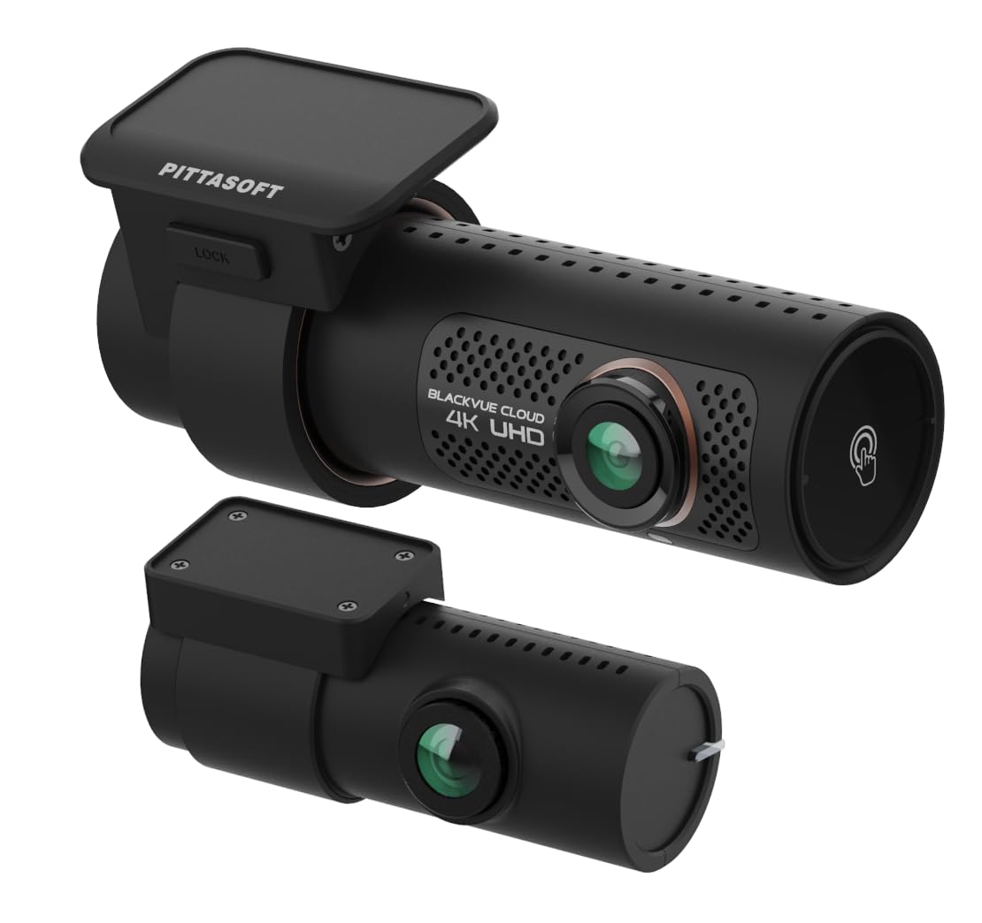 BLACKVUE DR970X-2CH (64 GB) UK Edition - 4K Ultra HD Front & Rear Dash Cam with 8-MP CMOS Sensor - Made in Korea