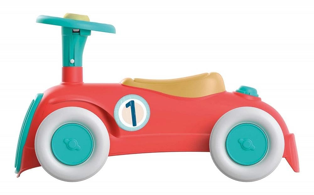 Clementoni My First Ride On Cars, 100% Recycled Material (For 12-36 Months) - Made In Italy