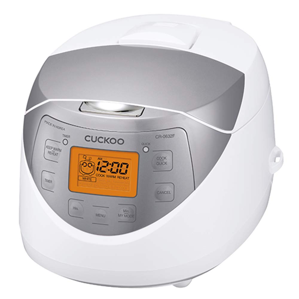 CUCKOO CR-0632F 6-Cup Micom Rice Cooker - Made in Korea