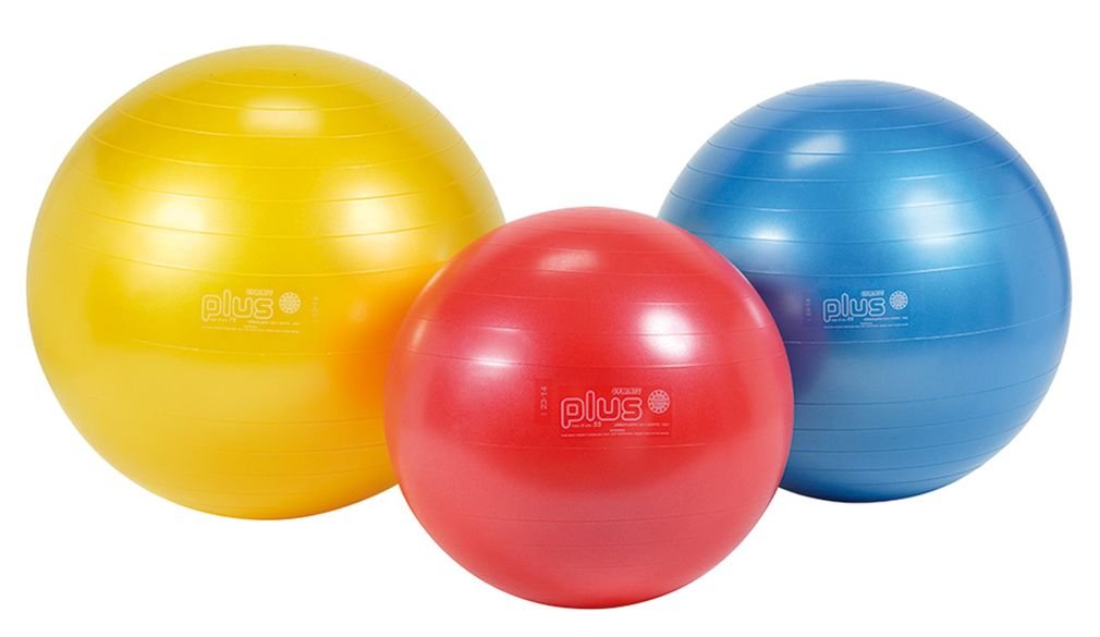 Gymnic "Classic Plus 55" Ball (Red) - Made in Italy