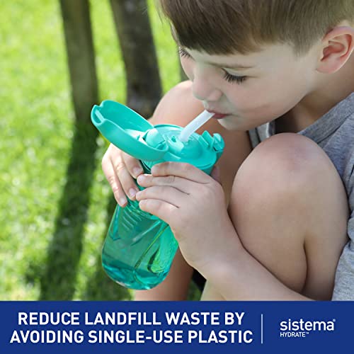 Sistema 520ml Hydrate Quick Flip Water Bottle | Recyclable with TerraCycle® - Made in New Zealand