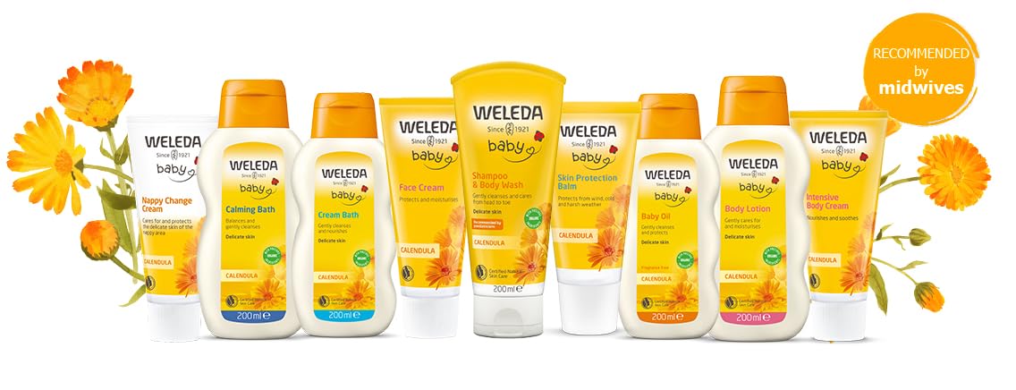 Weleda BabyMoisturising Face Cream 50ml - Made in Switzerland